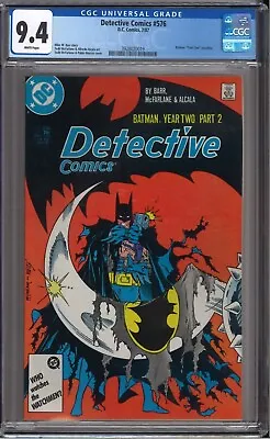 Buy Detective Comics #576 - CGC 9.4 Batman  Year Two  Storyline  • 72.05£