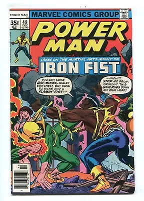 Buy Power-man #48 - Key 1st Power-man And Iron Fist Team-up - John Byrne - 1977 • 35.58£