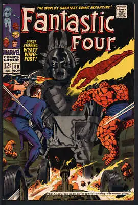 Buy Fantastic Four #80 5.0 // 1st Appearance Of Tomazooma Marvel Comics 1968 • 30.88£