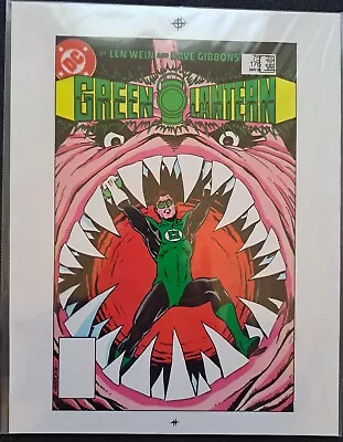 Buy DC Comics Green Lantern #176 Cover By Dave Gibbons Color Printing Proof • 11.38£