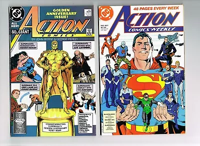 Buy Action Comics #600,601,654,684,686,691,836,annual #1 D C Comics 1988 Nm Superman • 15.98£