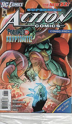Buy Action Comics #6 (NM)`12 Morrison/ Kubert (Combo- Pack) • 3.99£