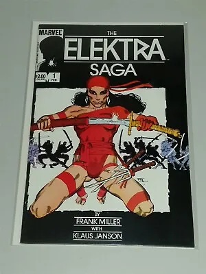 Buy Elektra Saga #1 Nm (9.4 Or Better) Marvel Comics February 1984  • 9.99£