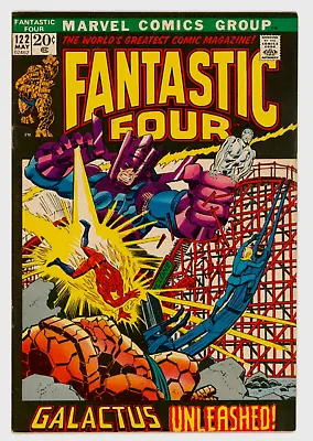 Buy Fantastic Four #122 VFN- 7.5 Silver Surfer And Galactus • 44£