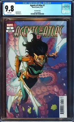 Buy War Of The Realms New Agents Of Atlas #1 CGC 9.8 (2019) Yu Variant Cover! L@@K! • 142.48£