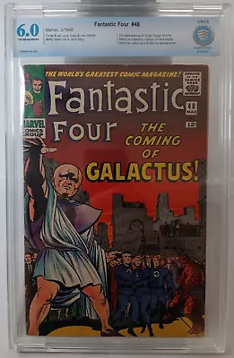 Buy Fantastic Four # 48 Marvel Comics, 3/1966 CBCS 6.0 Off-White/White Pgs. • 1,866.88£