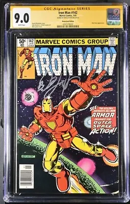 Buy THE INVISIBLE IRON MAN #142 CGC 9.0  Marvel Comics   1980  Outer Space Action  • 126.45£