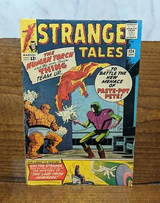 Buy STRANGE TALES 124 (Marvel, Sept. 1964) Lee Ayers Ditko Human Torch DR. STRANGE • 43.97£