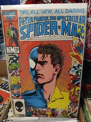 Buy SPECTACULAR SPIDER-MAN #120 Very Fine MARVEL COMICS • 5.58£