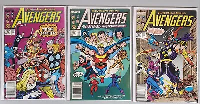Buy AVENGERS #301 302 303 Newsstand VF/NM Or Better Marvel 1989 Lot Of 3 • 11.11£