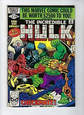 Buy INCREDIBLE HULK ANNUAL # 9 (A Game Of Monsters And Kings, Moench/Ditko, 1980) VF • 4.95£