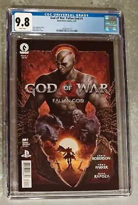 Buy God Of War: Fallen God #1 - CGC 9.8 - 2021 - TV Series Coming!  • 204.97£