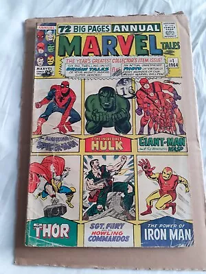 Buy Marvel Tales Annual #1 Amazing Fantasy #15 Thor Iron Man Hulk Ant Man Spider Man • 84.99£