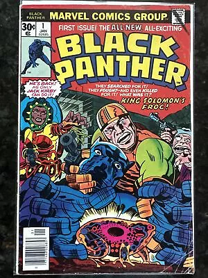 Buy Black Panther #1 1977 Key Marvel Comic Book 1st Ongoing Black Panther Title • 39.84£