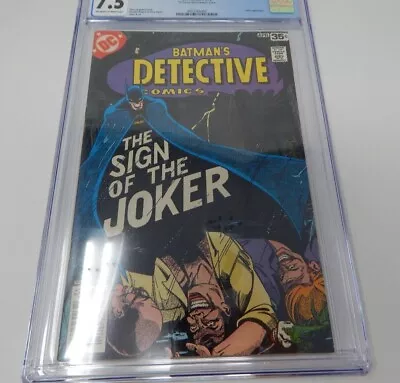 Buy Detective Comics 476 3-4/78 D.C. Comics CGC 7.5 • 80.28£