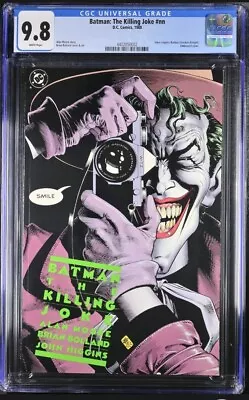 Buy Batman: The Killing Joke #nn Cgc 9.8 White Pages // Dc Comics 1988 • 190£