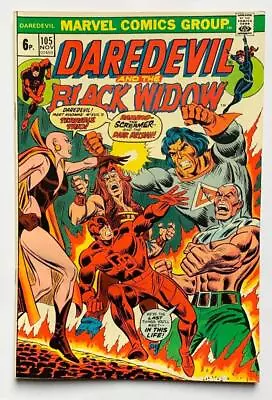 Buy Daredevil #105. (Marvel 1973) VF Condition Bronze Age • 75£