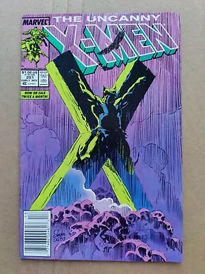 Buy The Uncanny X-Men #251  NEWSSTAND Marvel 1989 VF Marc Silvestri Cover • 9.64£