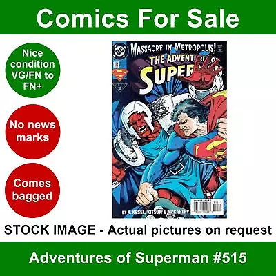 Buy DC Adventures Of Superman #515 Comic - VG/FN+ 01 August 1994 • 3.99£