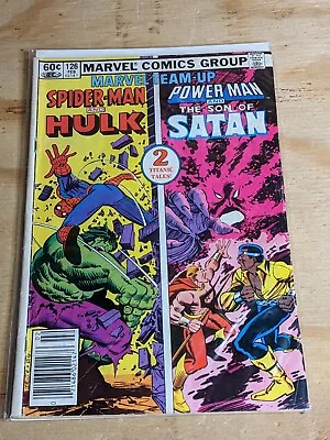 Buy Marvel Team-Up #126 Newsstand Variant ~ 1983 Marvel Comics Powerman Son Of Satan • 7.94£
