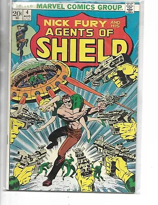 Buy Nick Fury And His Agents Of Shield #4 - 1973 - Very Good Cond. • 8.55£