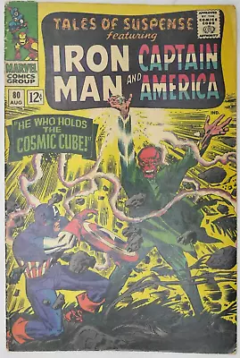 Buy Tales Of Suspense #80 Captain America Iron Man Marvel Comics (1966) • 26.95£