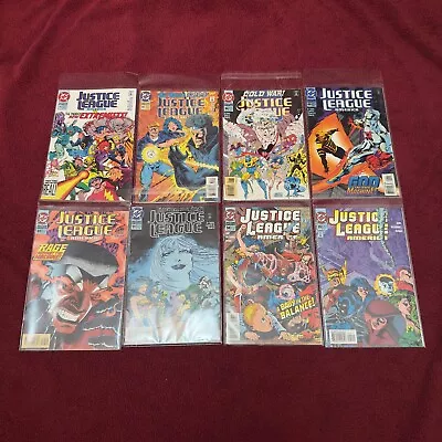 Buy Lot Of 8 X Justice League America DC Comics 1993-95 • 19.99£