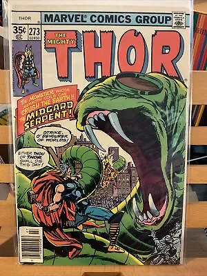 Buy The Mighty Thor #273 Marvel Comics 1978 Vintage Bronze Age Comic Book • 7.89£