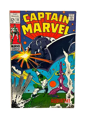 Buy Captain Marvel #11 -1968 -MARVEL COMICS • 7.14£