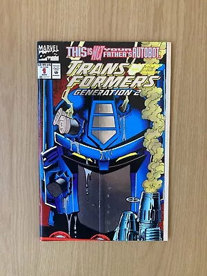 Buy Marvel Transformers Generation 2 #1 Comic Book G2 1993 Foil Gatefold Collectors • 1£