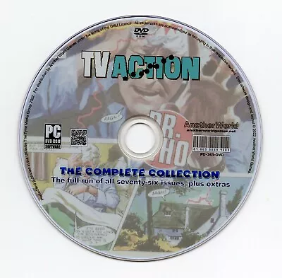 Buy TV Action Complete Comic Collection On DVD Magazine Annuals & Specials Countdown • 4.99£