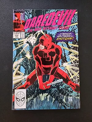 Buy Marvel Comics Daredevil #272 November 1989 John Romita Jr Art 1st App Shotgun • 3.17£