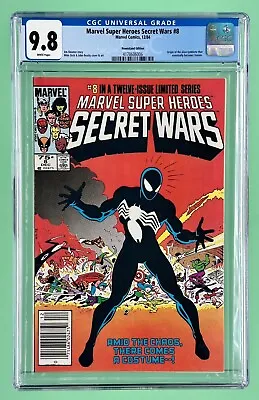 Buy Marvel Super Heroes Secret Wars #8 (CGC 9.8) 1984 RARE NEWSSTAND! White Pages! • 1,064.29£