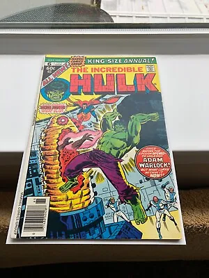 Buy Incredible Hulk Annual 6 (1977) 1st App Paragon (later Her) Doctor Strange App. • 14.99£