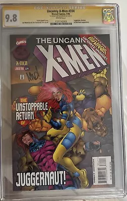 Buy Uncanny X-Men  #334  CBCS   9.8   NMMT   White Pgs. Signed By Joe Madureira! • 395.30£