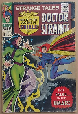 Buy STRANGE TALES #150, KEY ISSUE WITH 1st APPEARANCE OF  UMAR  • 18.95£