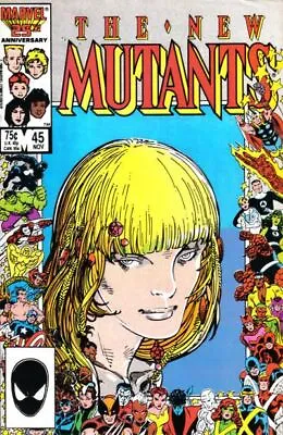 Buy New Mutants, Vol. 1 No. 45A, 9.2 Near Mint - • 5.11£