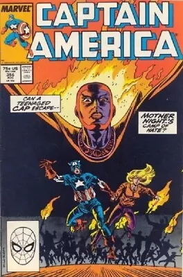 Buy Captain America (Vol 1) # 356 (VryFn Minus-) (VFN-) Marvel Comics AMERICAN • 8.98£