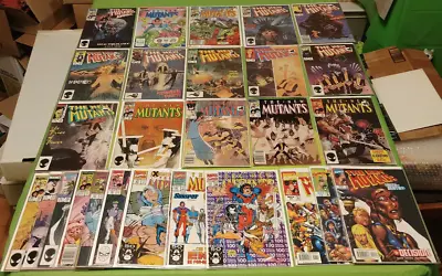 Buy New Mutants Marvel Comic Lot (27) Ann 1 5 # 18-31 39 50 87-2nd 90 97 99-100 + • 70.96£