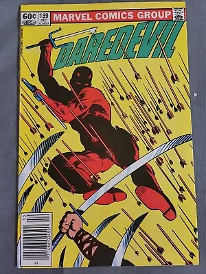 Buy Daredevil #189 (Dec 1982, Marvel) Death Of Stick- Frank Miller • 6.43£