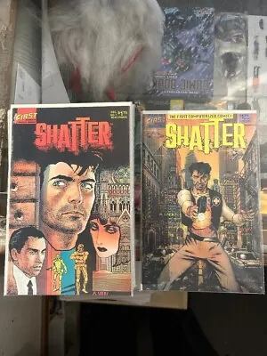 Buy Complete Set Shatter 1-14 Special 1 First Computerized Comic VF/NM FZ • 31.87£