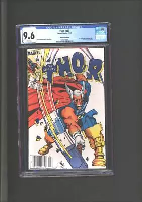 Buy Thor #337 CGC 9.6 1st App Of Beta Ray Bill 1983 • 159.72£