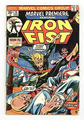Buy Marvel Premiere #15 FR 1.0 1974 1st App. And Origin Iron Fist • 108.08£