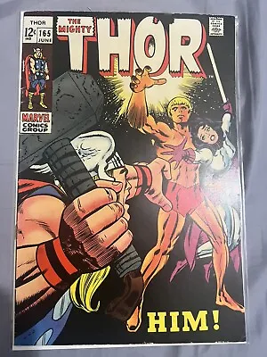 Buy Thor 165 7.5 1st Full Appearance Of Him Adam Warlock (1969, Marvel Comics) • 237.18£