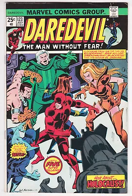 Buy Daredevil #123 Very Fine Plus 8.5 Black Widow Nick Fury SHIELD 1975 • 15.98£