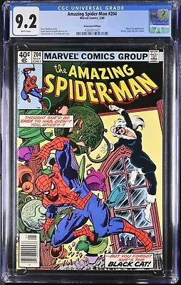 Buy Amazing Spider-Man 204 CGC Graded 9.2 NM- Marvel Comics 1980 • 43.48£