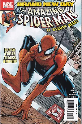 Buy THE AMAZING SPIDER-MAN Vol. 1 #546 February 2008 MARVEL Comics - Mr. Negative • 47.81£