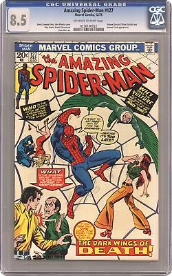 Buy Amazing Spider-Man #127 CGC 8.5 1973 0236100022 • 79.06£