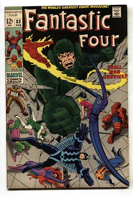 Buy FANTASTIC FOUR #83--comic Book--1969--DR. DOOM--Marvel • 40.14£