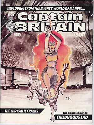 Buy Captain Britain 8 (1985): Meggan Origin - UK Monthly - Free/Low Shipping • 13.95£